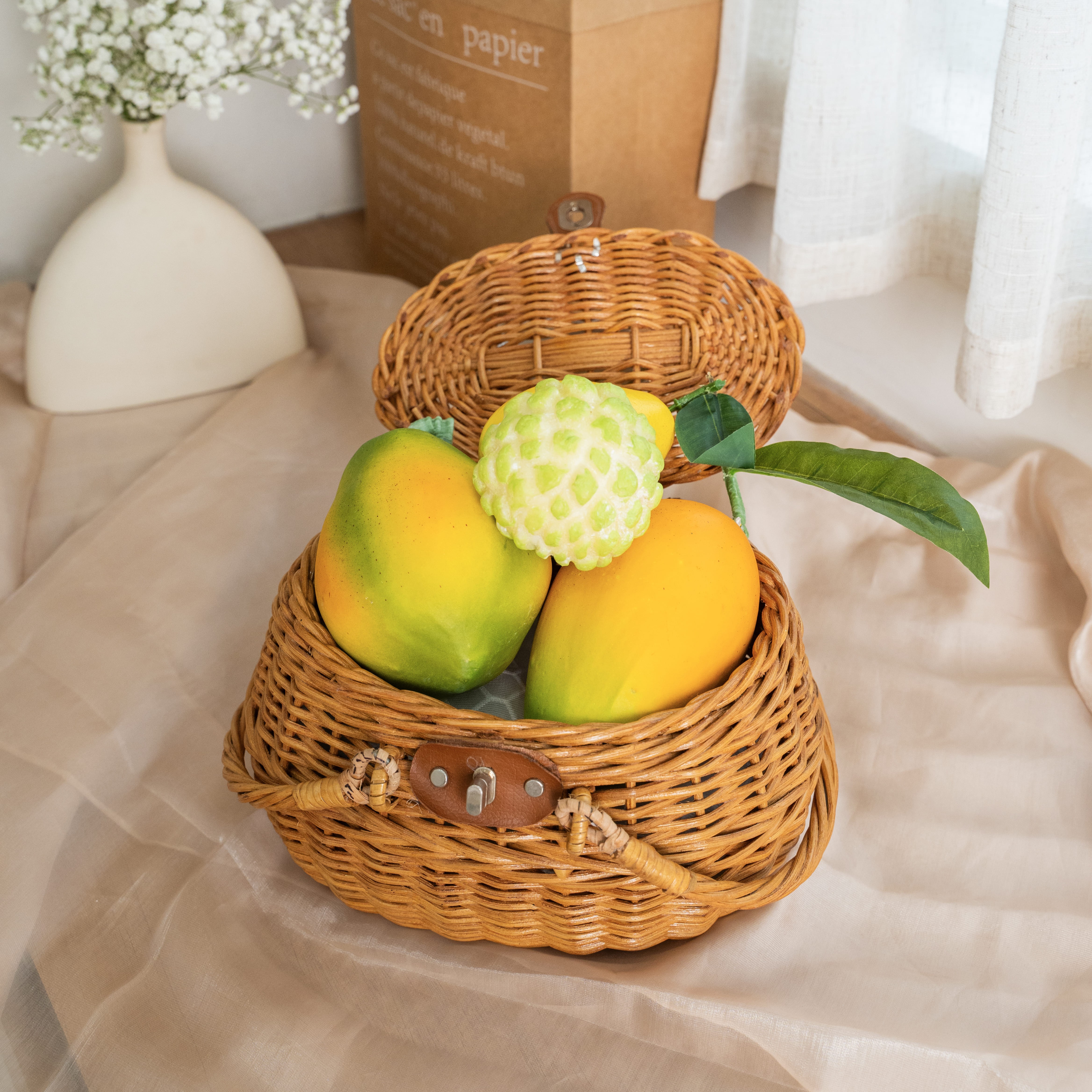 Giỏ mây trang trí ARIN